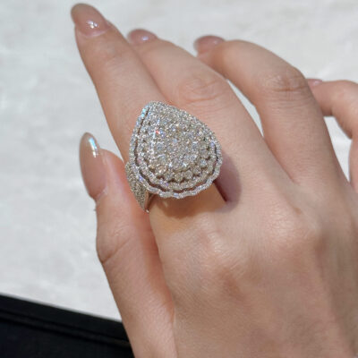 La Vie Joaillier ~ Aqua Royale Diamond Ring