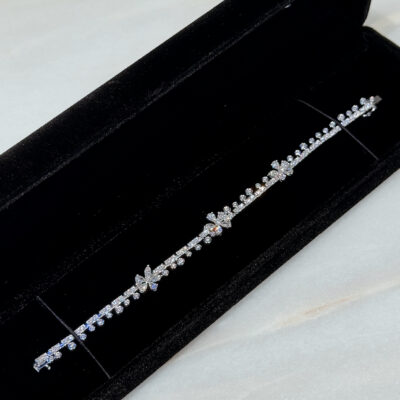 La Vie Joaillier ~ Fleur Éclat Diamond Bracelet