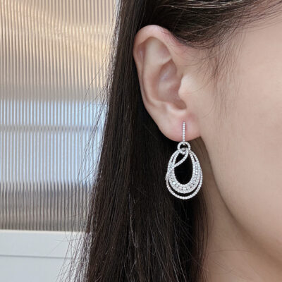 La Vie Joaillier ~ Luna Cascade Diamond Earrings