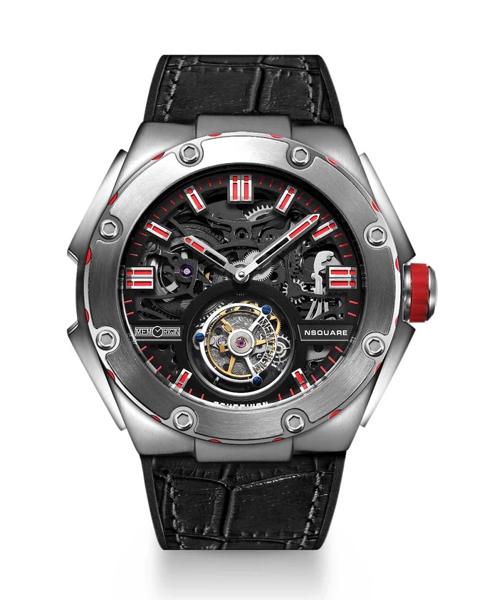 Memorigin Watch TOURBILLON NSQUARE LIMITED EDITION SERIES BLACK